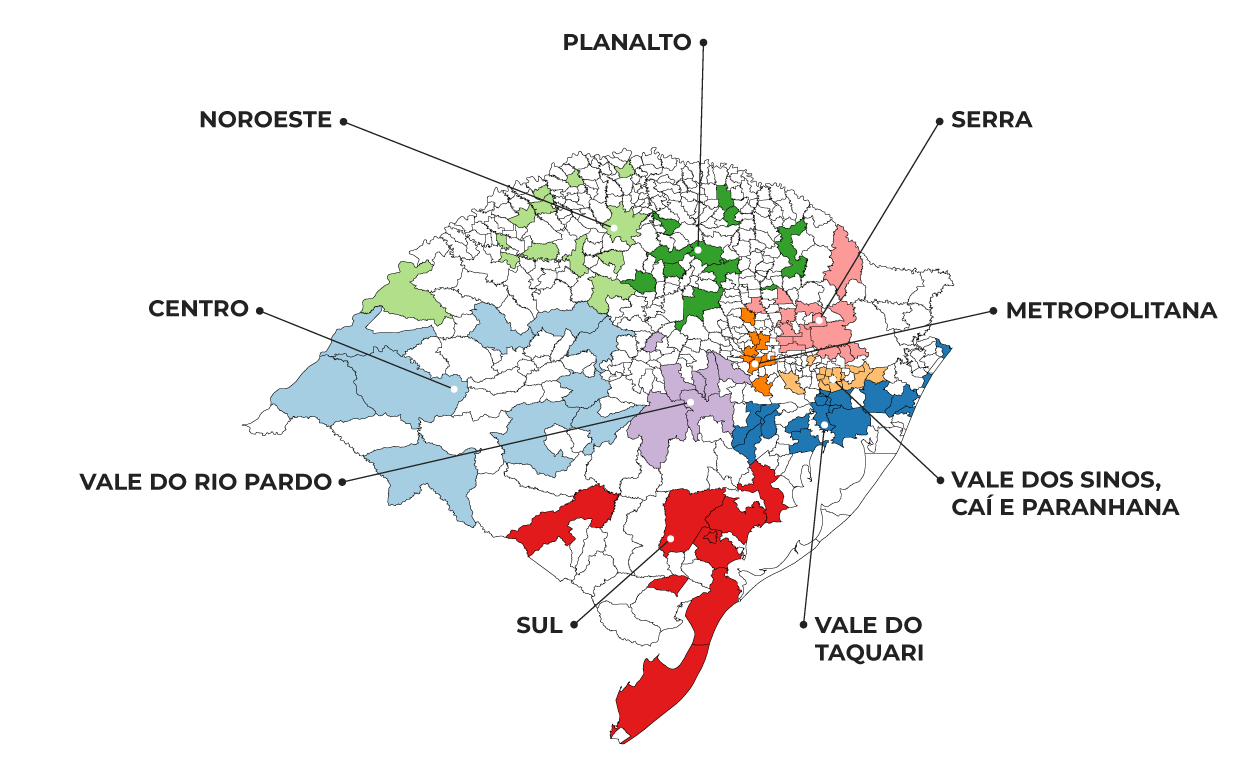 Mapa Regional