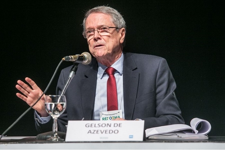 Ministro aposentado do TST Gelson de Azevedo falará sobre Reforma Trabalhista no dia 20/11