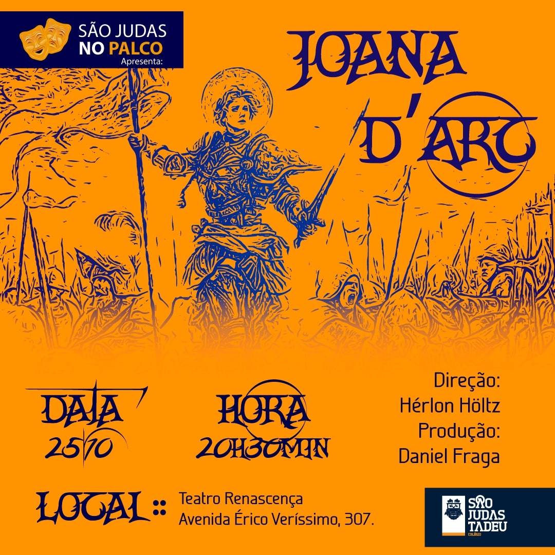 Colégio São Judas Tadeu realiza peça `Joana dArc`