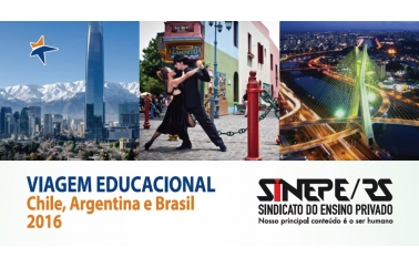 Últimas vagas - Viagem Educacional para Chile, Argentina e Brasil